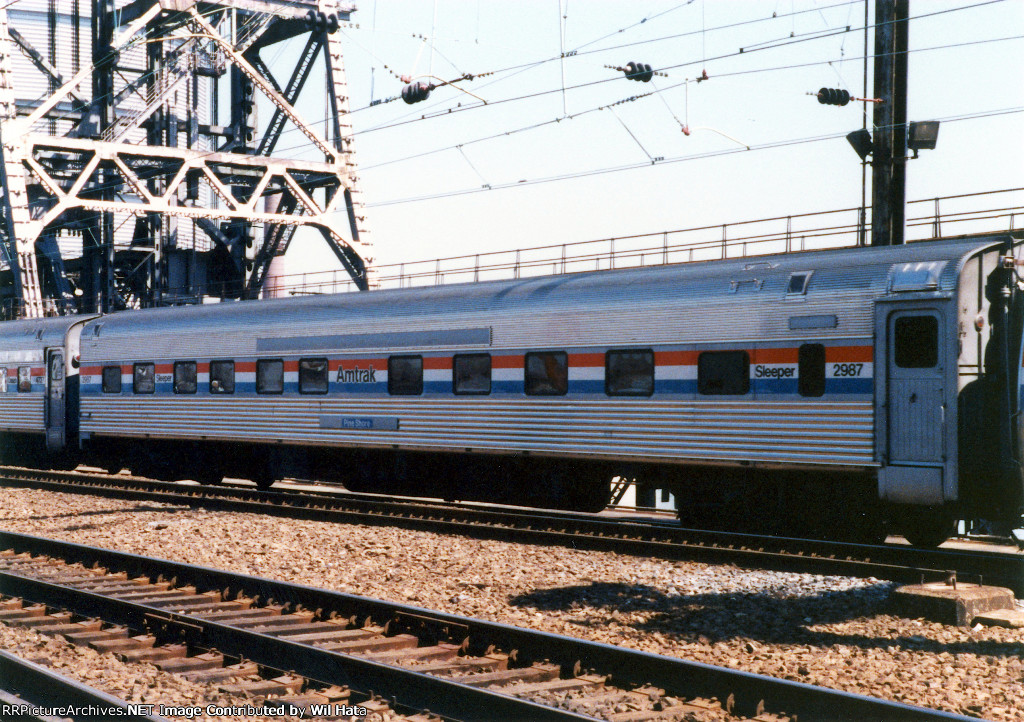 Amtrak 10-6 Sleeper 2987 "Pine Shore"